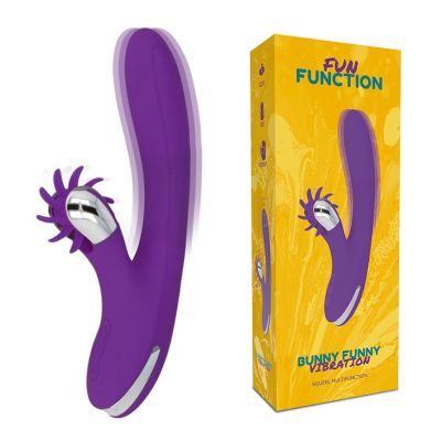Vibromasseur rechargeable Bunny Funny Vibration